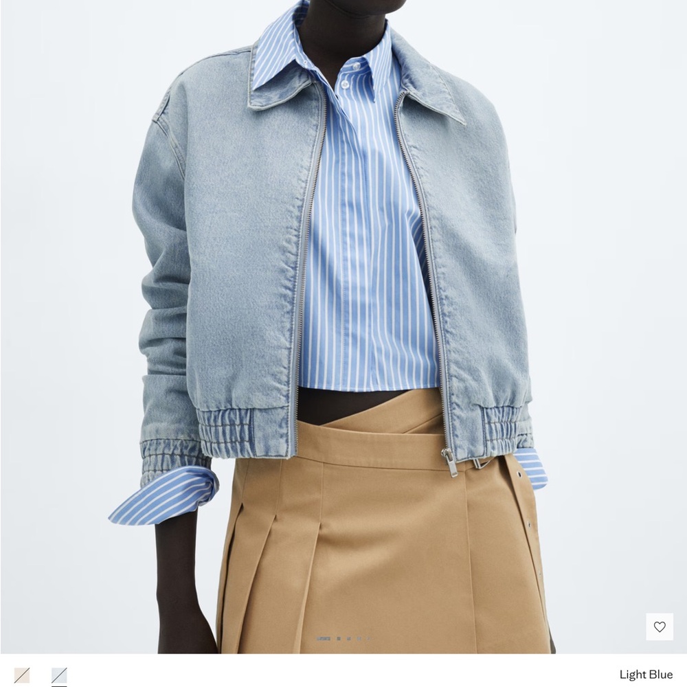 Mango Classic Denim Jacket